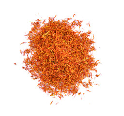 Fototapeta premium safflower on white background