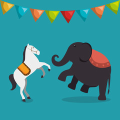 elephant circus show icons