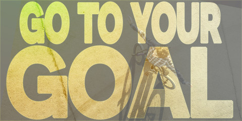 urban bmx text on top of man with bicycle background concept design a