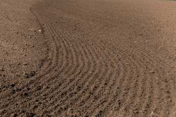 Naklejka premium Agriculture Soil