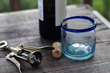 Uncorked - glass empty
