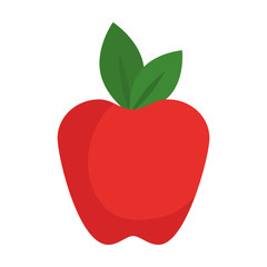 apple fresh fruit icon