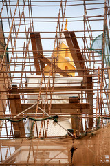 Mosque in Dubai undergoing repair