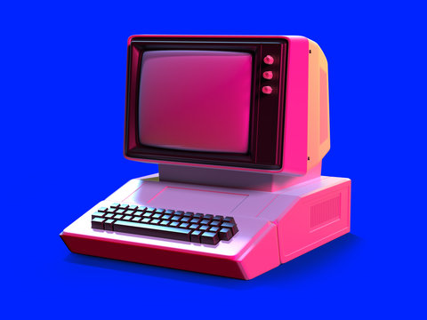 80s style personal computer