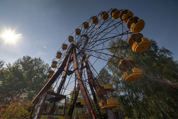 Колесо обозрения Припять