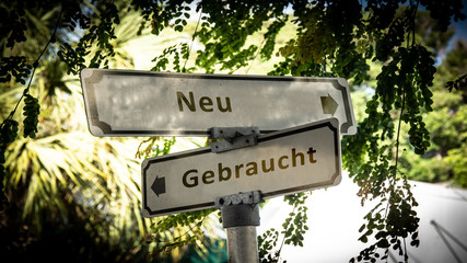Schild 336 - Gebraucht