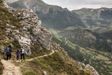 Obraz premium Natural Park of Somiedo in the mountains of Asturias, Spain