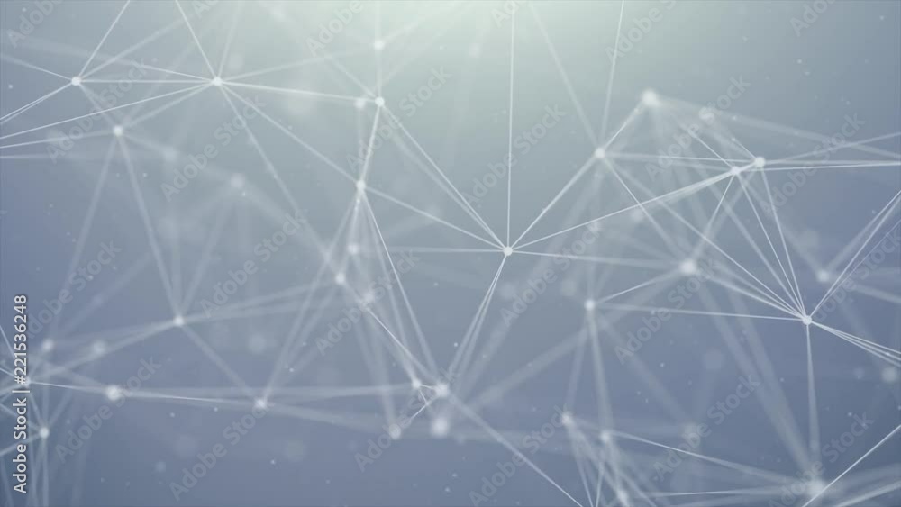 Poster 174. white molecule structure. genetic and chemical compounds. space, science and connection concept
