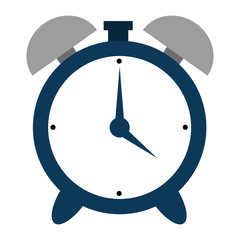 alarm time clock isolated icon