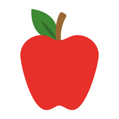 apple fresh fruit icon