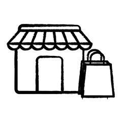 store and shopping bag