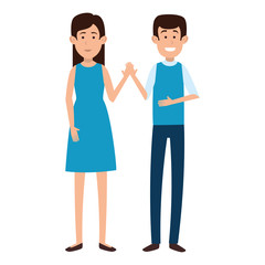 couple avatar characters icons