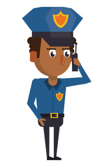 Police officer cartoon