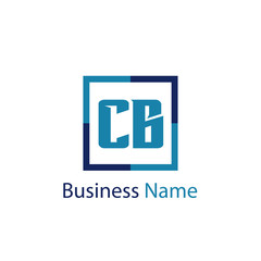 Initial Letter CB Logo Template Design
