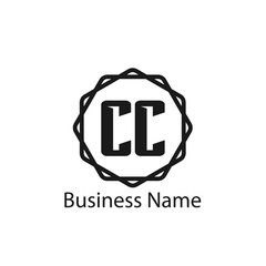 Initial Letter CC Logo Template Design