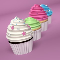 Cupcake focus