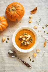 Pumpkin soup