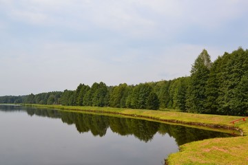 Лядское озеро в Беловежской Пуще