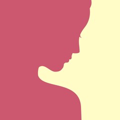 Силуэт девушки