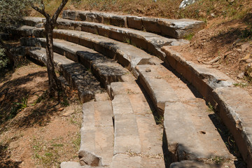 Ruins of the ancient town Euromos, Mugla province, Turkey
