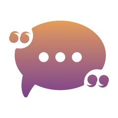 speech bubble design