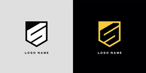 Geometric Letter S Logo - obrazy, fototapety, plakaty