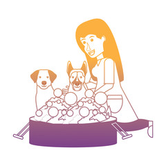 Fototapeta premium cute dog design