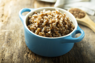 Homemade buckwheat porridge, or Russian kasha