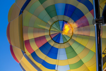 Obraz premium Happy ballooning over the west of Germany 