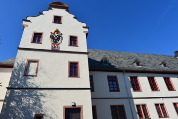 Rathaus im Schloss Ober-Mörlen im Wetterau-Osthessen 