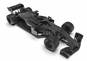 Naklejka premium F1 car radiography / 3D render image representing an F1 car radiography