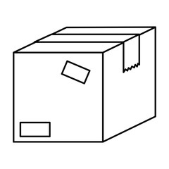 packing box carton icon