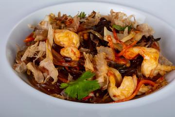 Japanese noodle with prawn
