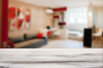 Blurred kitchen background