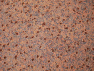 texture of rusty metal