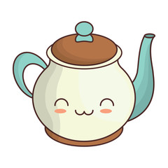 kawaii coffee pot icon