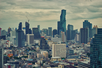Fototapeta premium abstract urban cityscape in pastel vintage filter