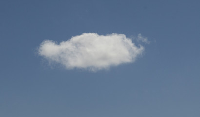 white clouds in the sky