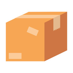 packing box carton icon