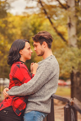 Fototapeta premium Couple in love.