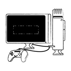 game console and controller 