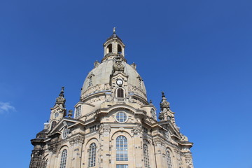 Fototapeta na wymiar Frauenkirche Dresden Kirche 