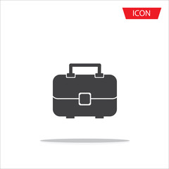 Travel Bag icon vector isolated on white background.
