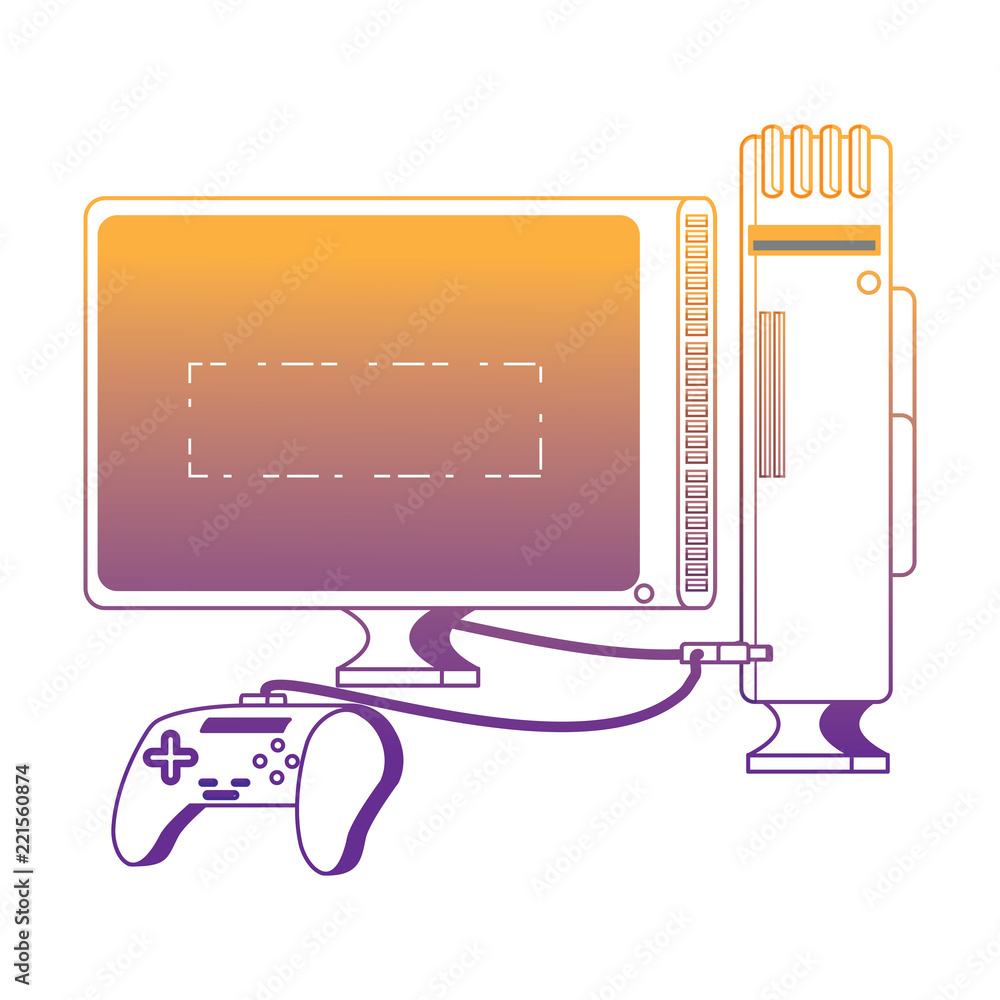 Poster game console and controller