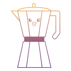 kawaii coffee maker icon