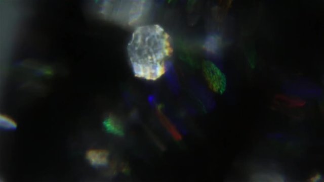 Futuristic bokeh. Holographic iridescent foil. Good for creative transitions.