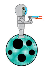 videogame astronaut character