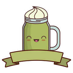 kawaii milkshake icon
