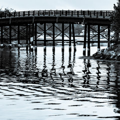 Portsmouth Bridge Reflection