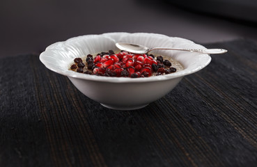 Traditional Turkish dessert ashure - Noah's Pudding